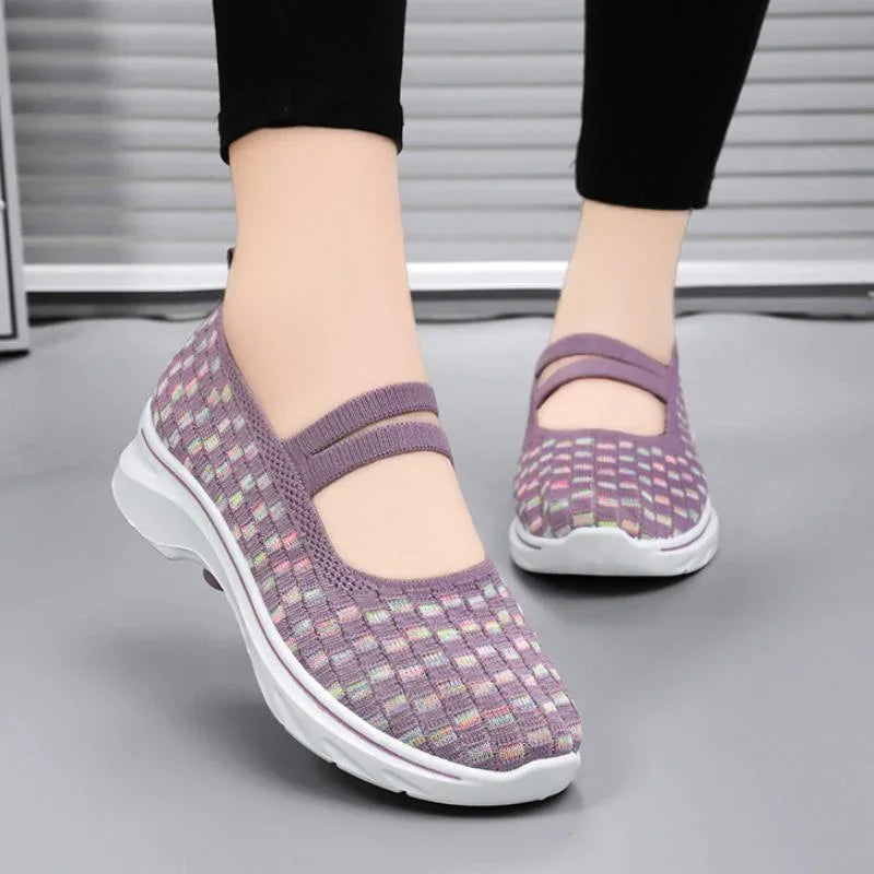 Breathable OrthoStretch Shoes for Daily Walking