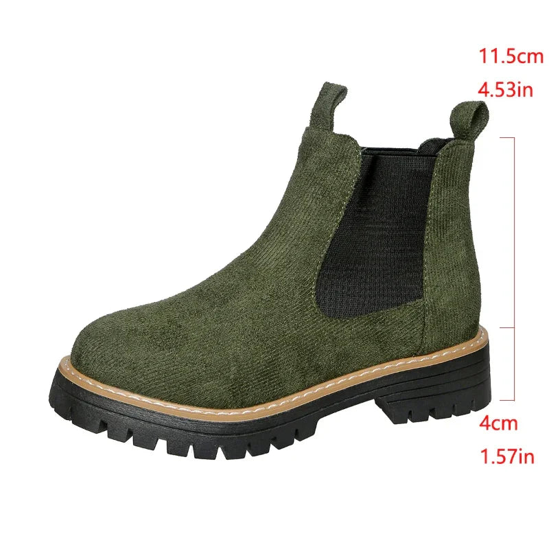 Women’s Ankle Boots with Lug Sole