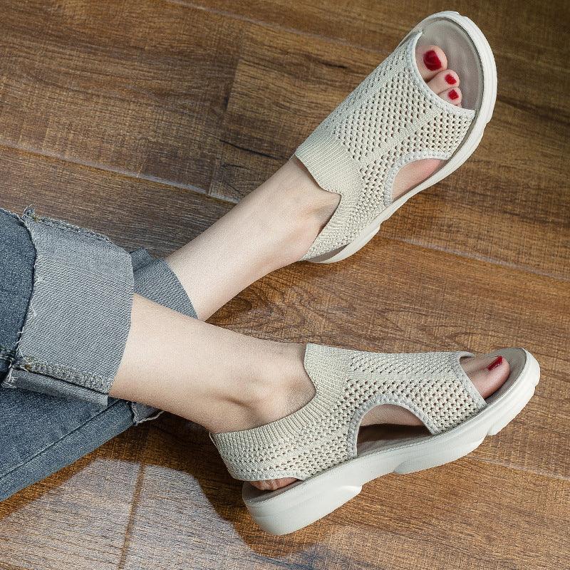 AirFlow Comfort Knitted Sandals for Everyday Wear