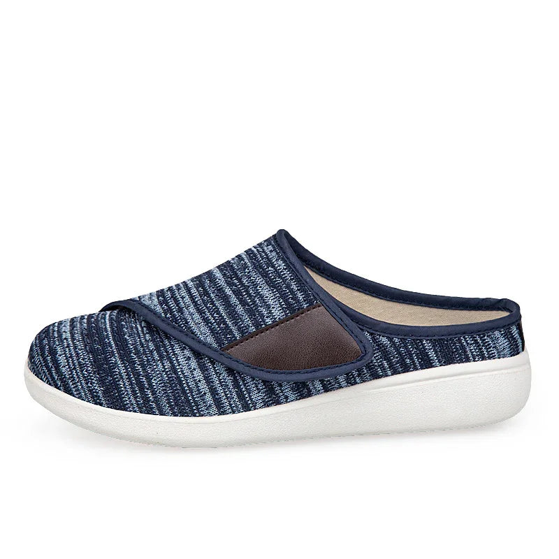 Orthopedic Wide-Fit Half Slippers