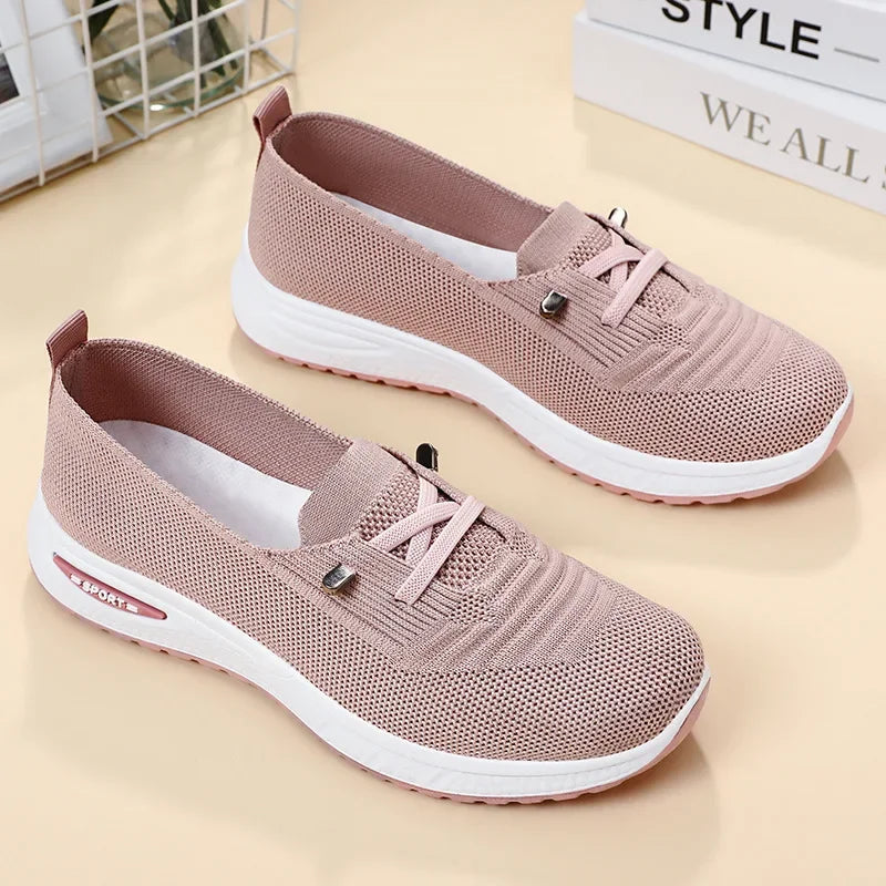 Lightweight Slip-On Walking Sneakers for Women