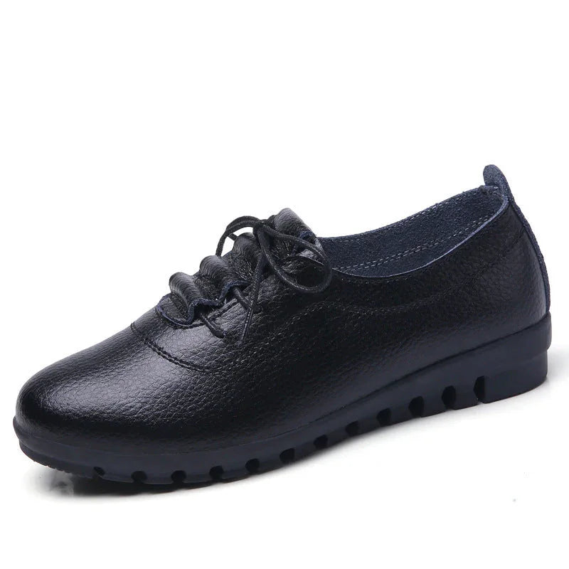 Soft Leather Women's Shoes for Casual Wear