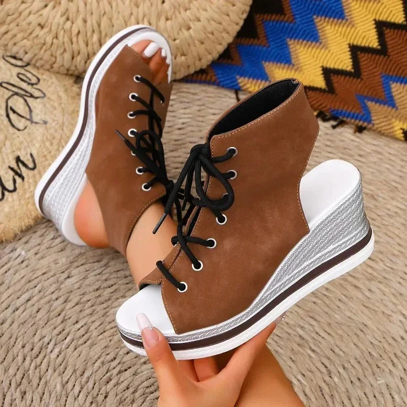 Stylish Height Boost Dressy Comfort Sandals