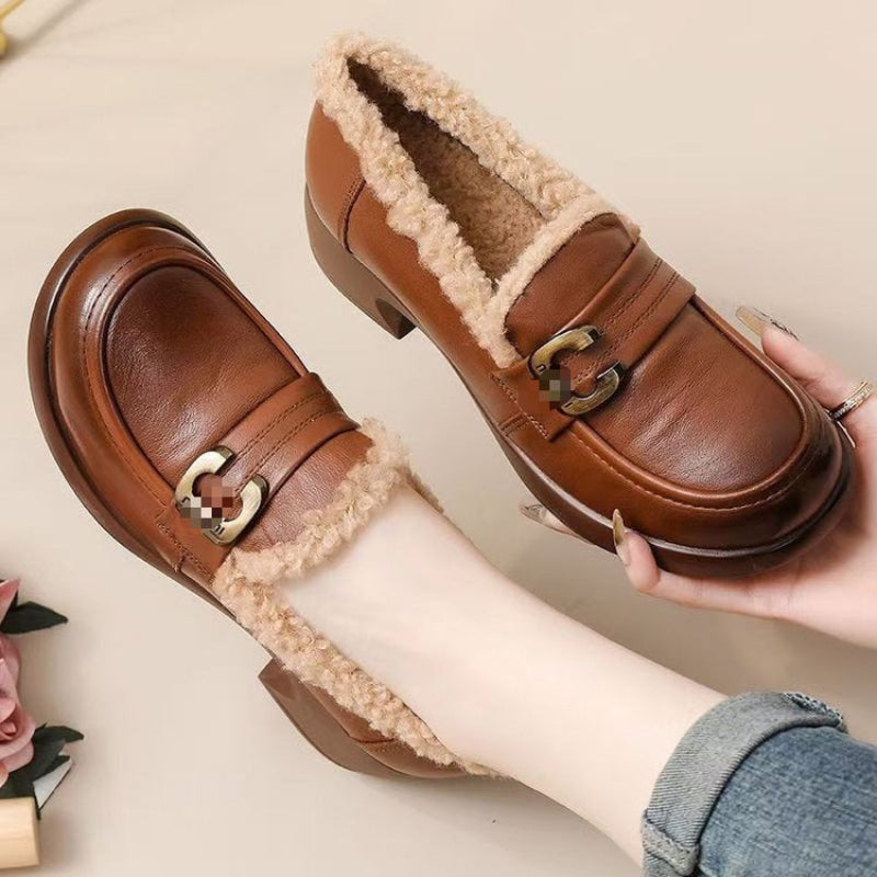 Mary Jane Low Heel Loafers for Women
