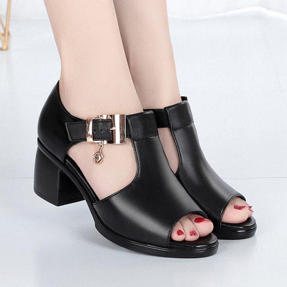 Comfort PU Leather Sandals for Women