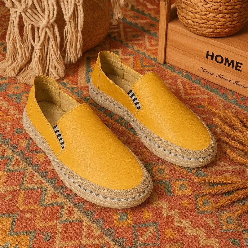 Cowhide Casual Unisex Shoes