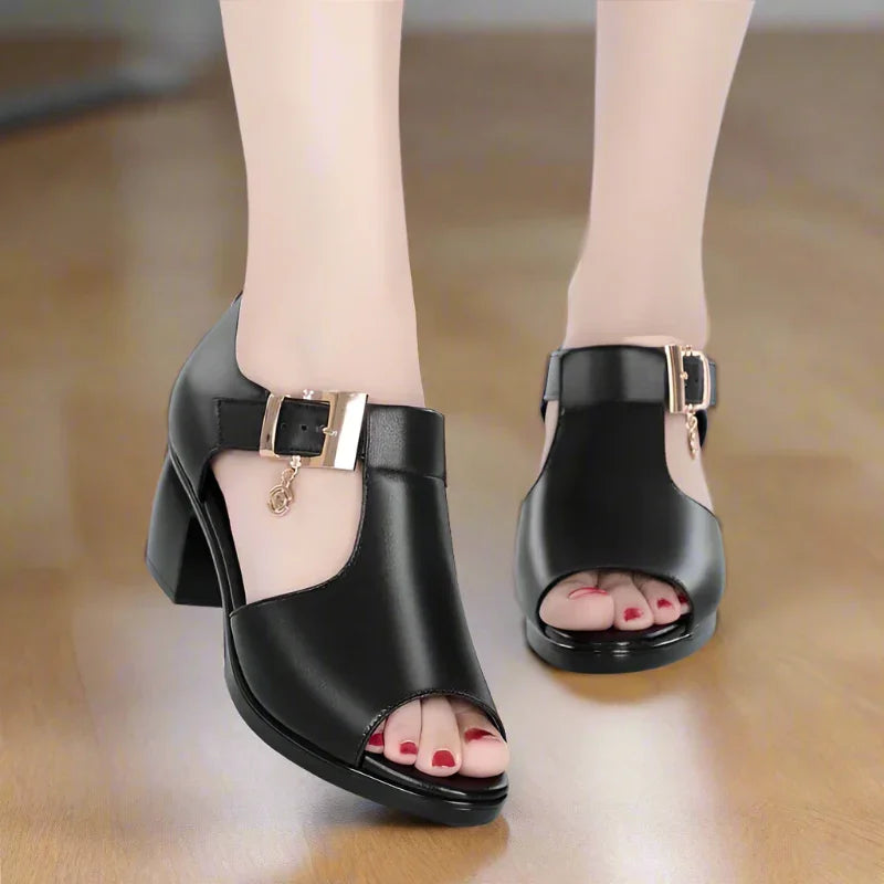 Comfort PU Leather Sandals for Women