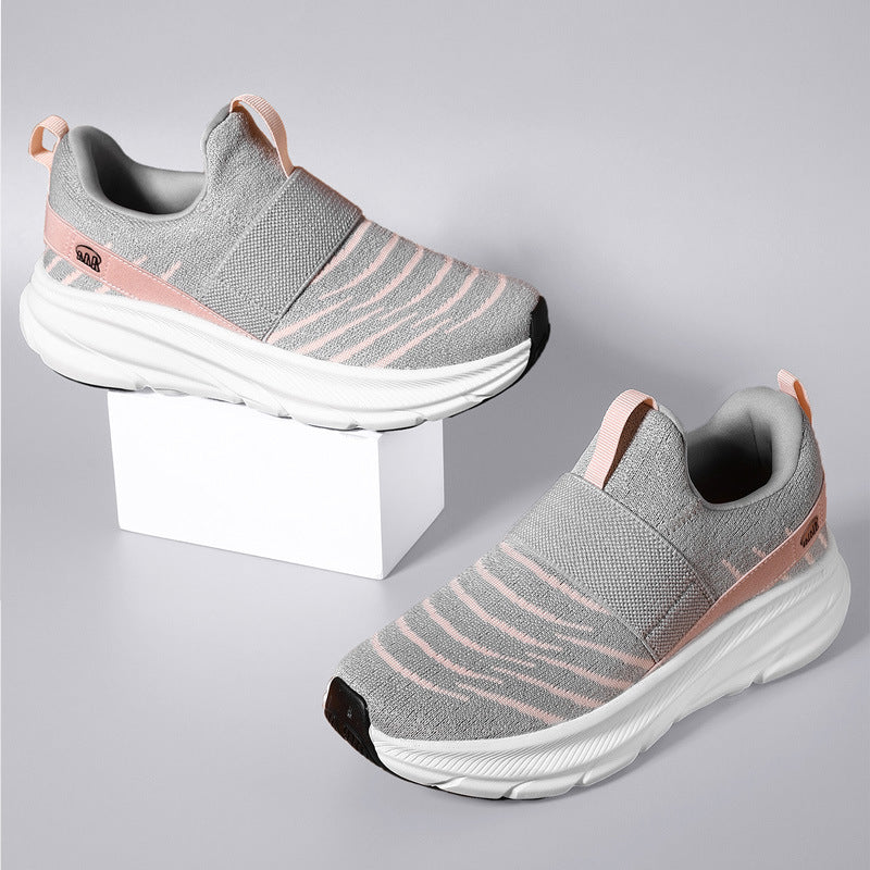 Stylish Women&#39;s Slip-On Walking Sneakers