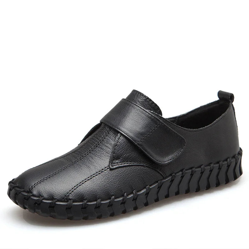 Women's Wide Toe Box Genuine Leather Loafers