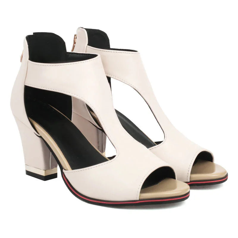 Orthopedic Comfort Square Heel Sandals