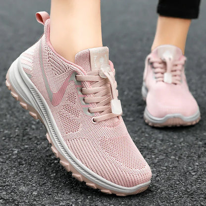Women's Supportive Mesh Walking Sneakers
