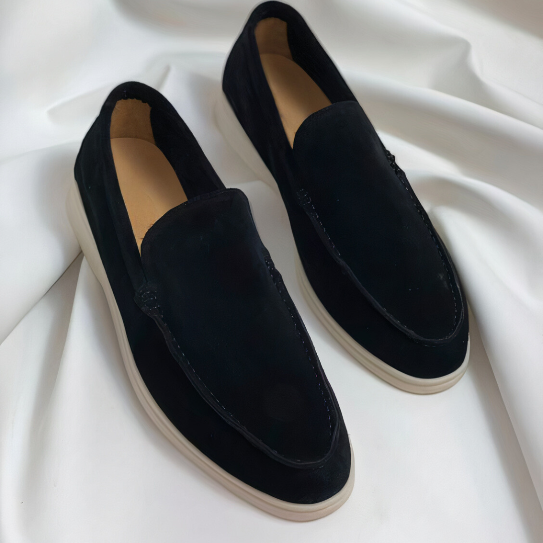 Classic Orthopedic Leather Loafers for Men