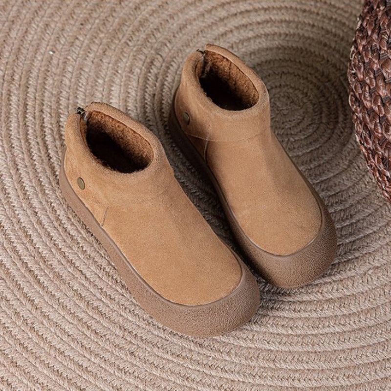 Warm Suede Orthopedic Comfort Booties for Women