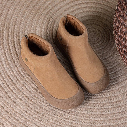 Warm Suede Orthopedic Comfort Booties for Women