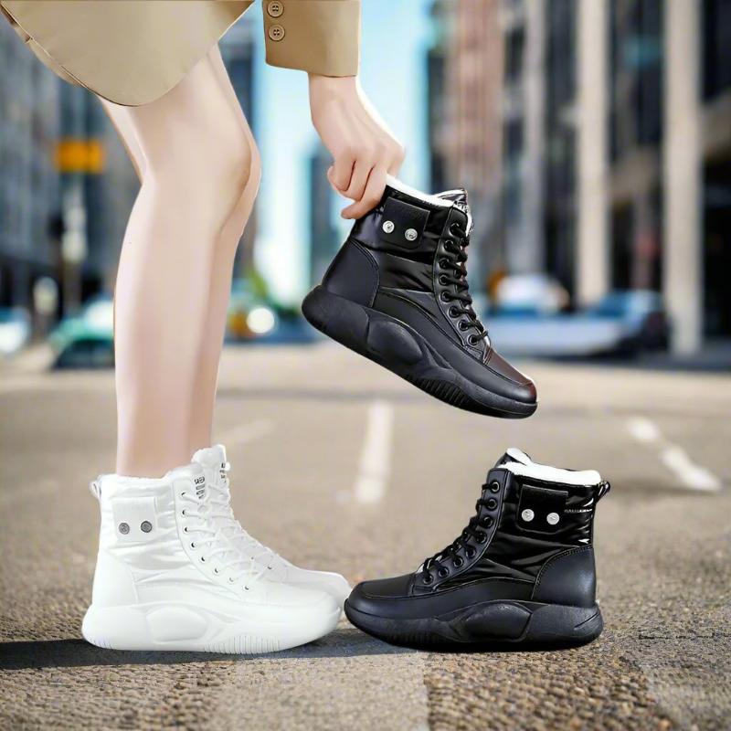 High Bliss Plush Winter Sneaker Boots