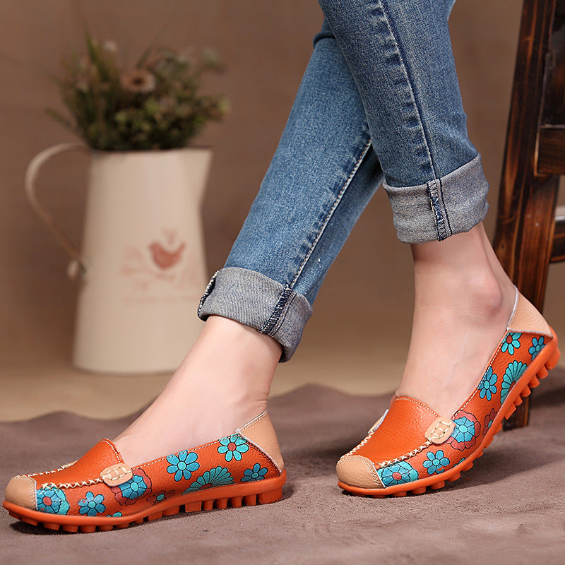 Comfortable Flat Shoes for Women with Non-Slip Sole
