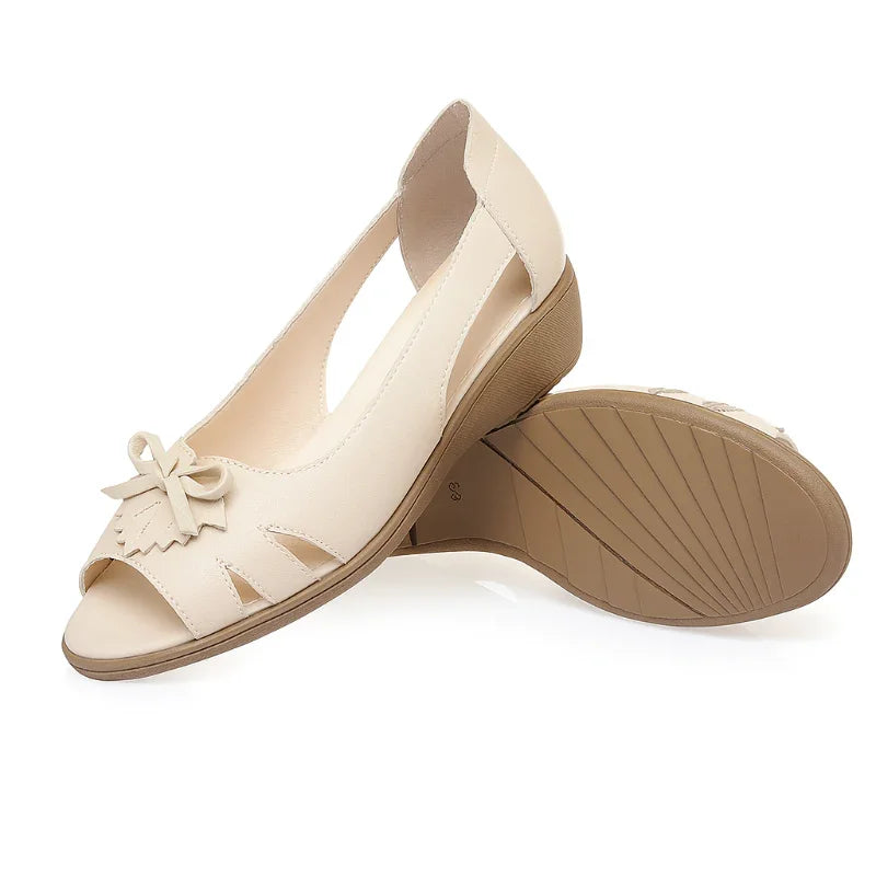 Comfortable Low-Platform Elegant Sandals