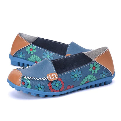 Women's Wide Fit Rhinestone Accent Flats