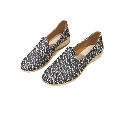 Women's Vibrant Pattern Slip-On Loafers