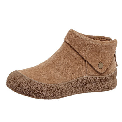 Warm Suede Orthopedic Comfort Booties for Women