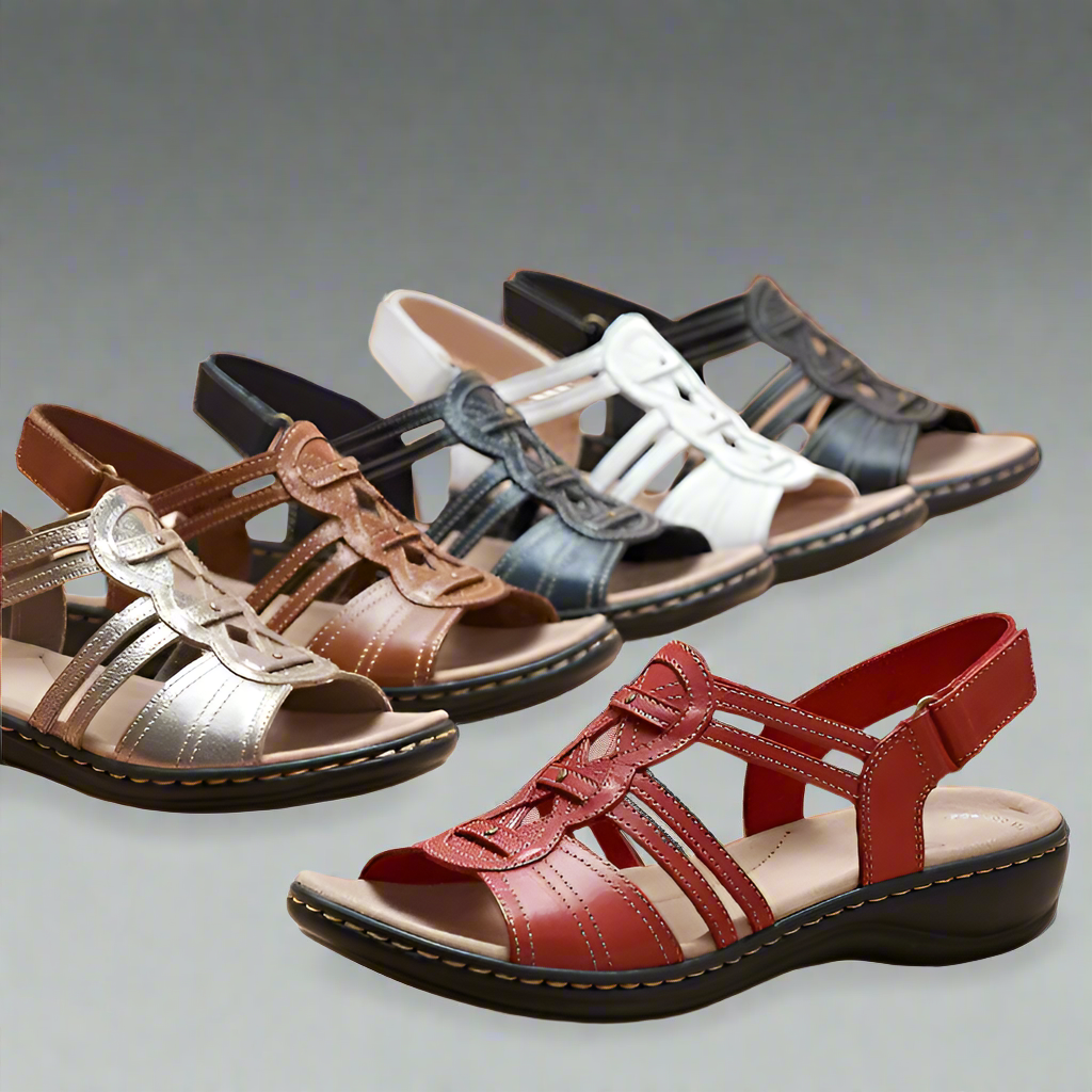 Comfortable Strappy Sandals with Arch Support