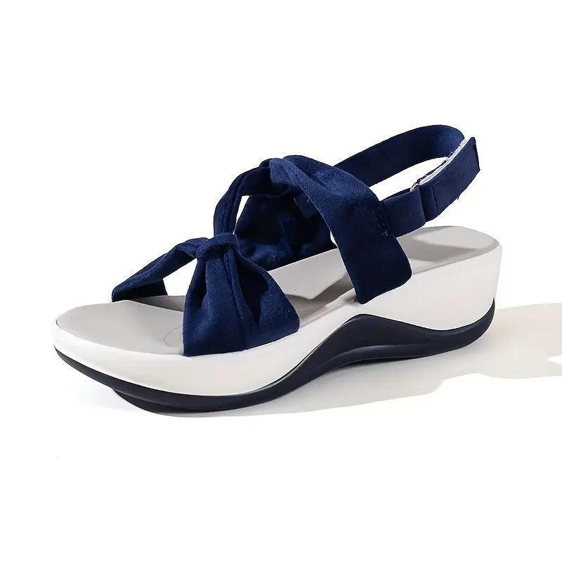 Orthopedic Wedge Sandals — Arch Support, Sling-Back