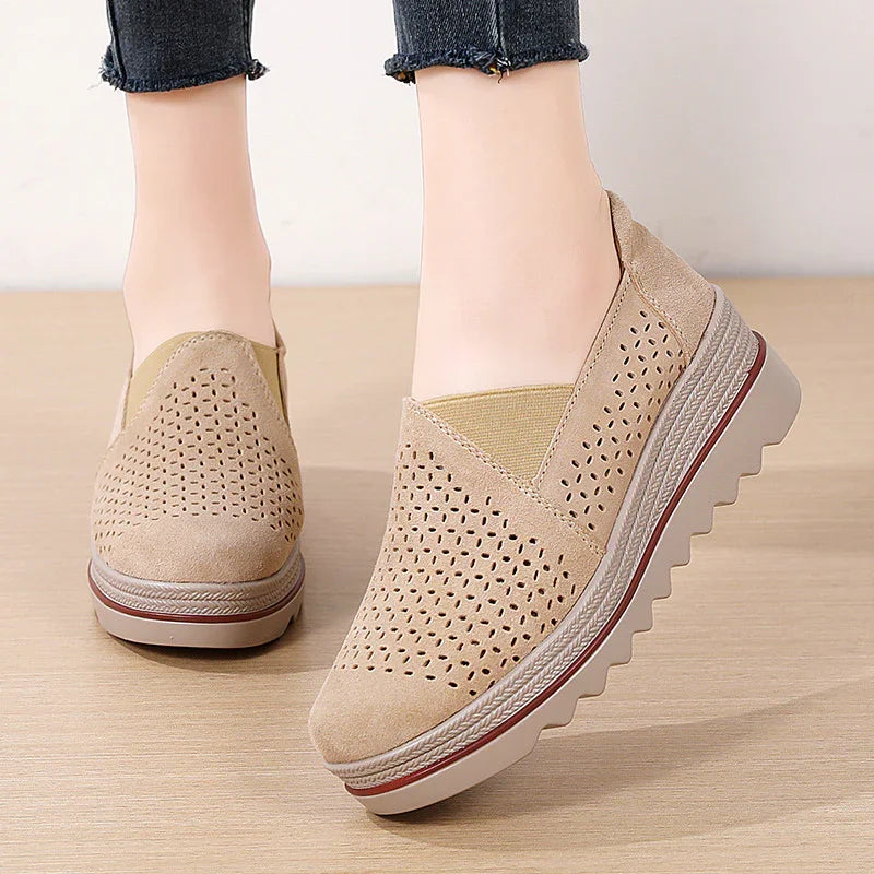 Orthopedic Platform Loafers for Women