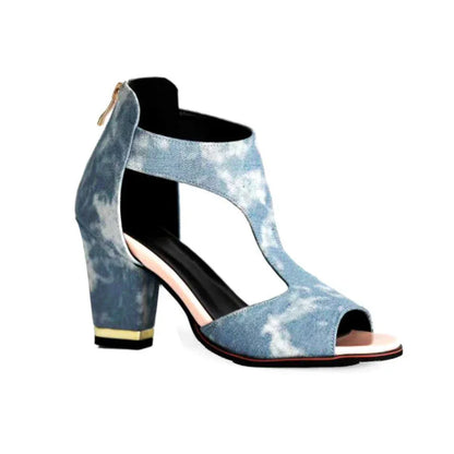 Orthopedic Comfort Square Heel Sandals