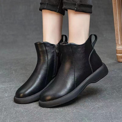 Elegant Women’s Ankle Boots with Anti-Slip Soft Sole