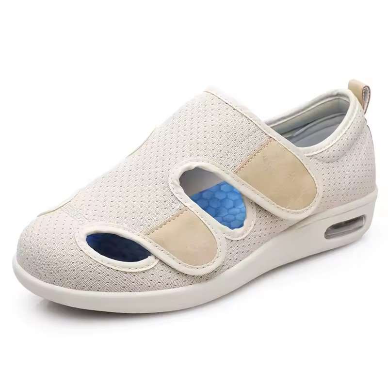 Wide Opening Edema Shoes for Diabetics