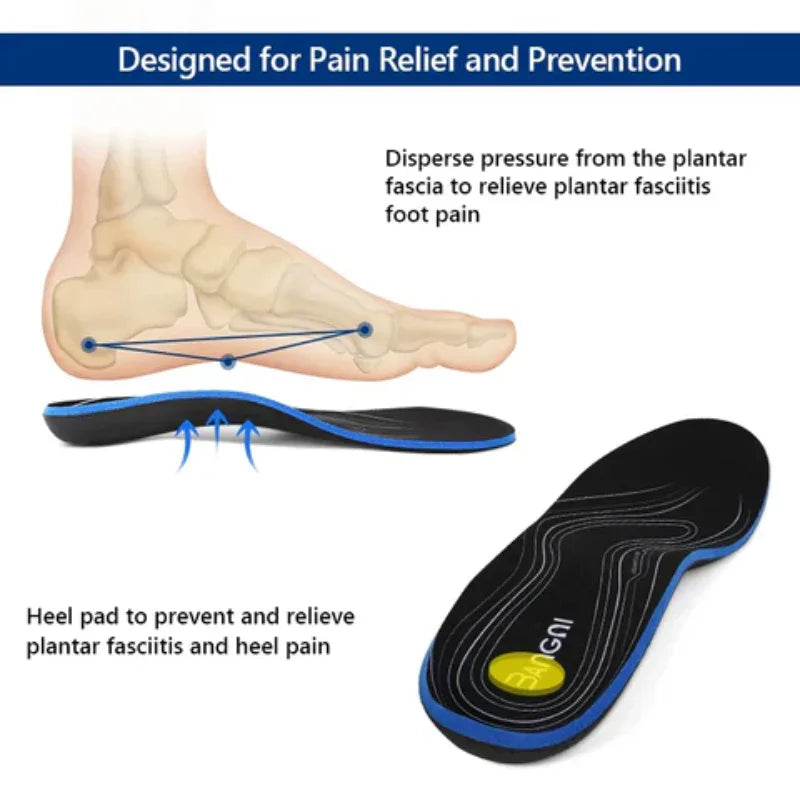 Orthotic Arch Support Insoles for Pain Relief