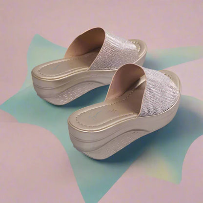 Thick Sole Wedge Heel Flip-Flops