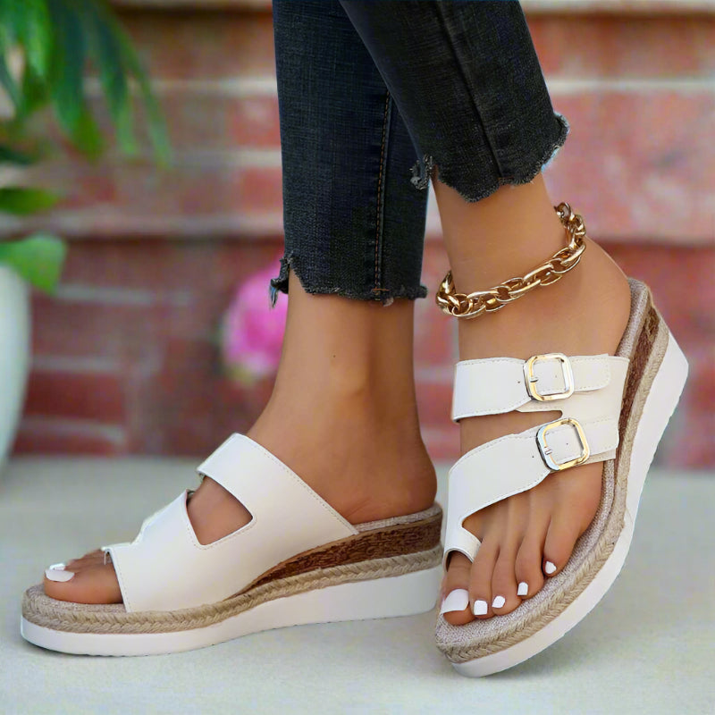 Stylish Height Boost Dressy Comfort Sandals