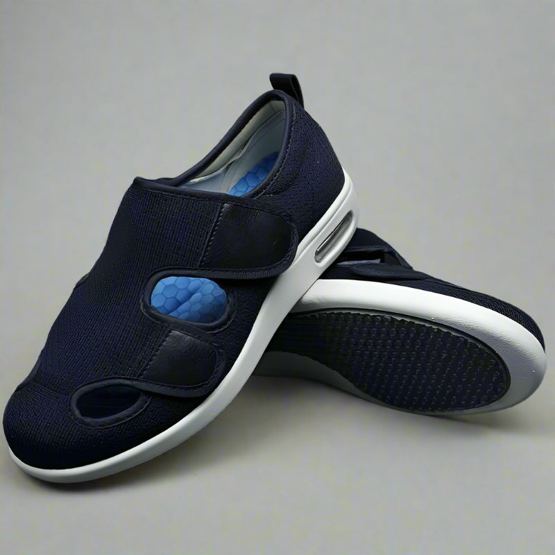 Wide Opening Edema Shoes for Diabetics