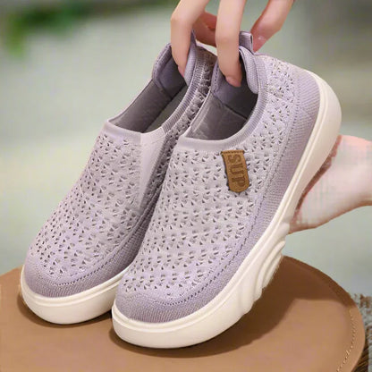 Women's Breathable Slip On Walking Shoes