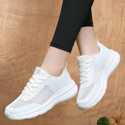 Women's Breathable Mesh Walking Sneakers Lightweight