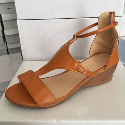 Low Platform Relaxed Walk Wedges