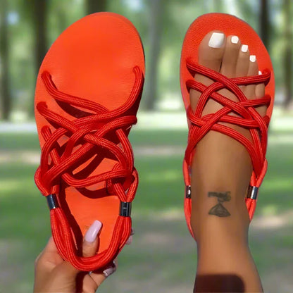 Breezy Barefoot Feel Sandals