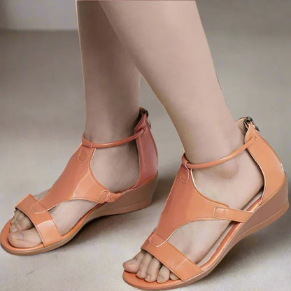 Low Platform Relaxed Walk Wedges