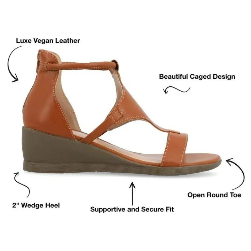 Low Platform Relaxed Walk Wedges