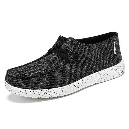 Women's Wide Fit Canvas Lace-Up Sneakers