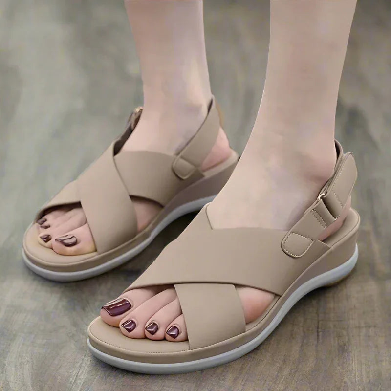 Anatomical Comfort Sandals – Soft Footbed Support for Bunions