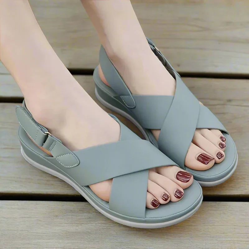 Anatomical Comfort Sandals – Soft Footbed Support for Bunions