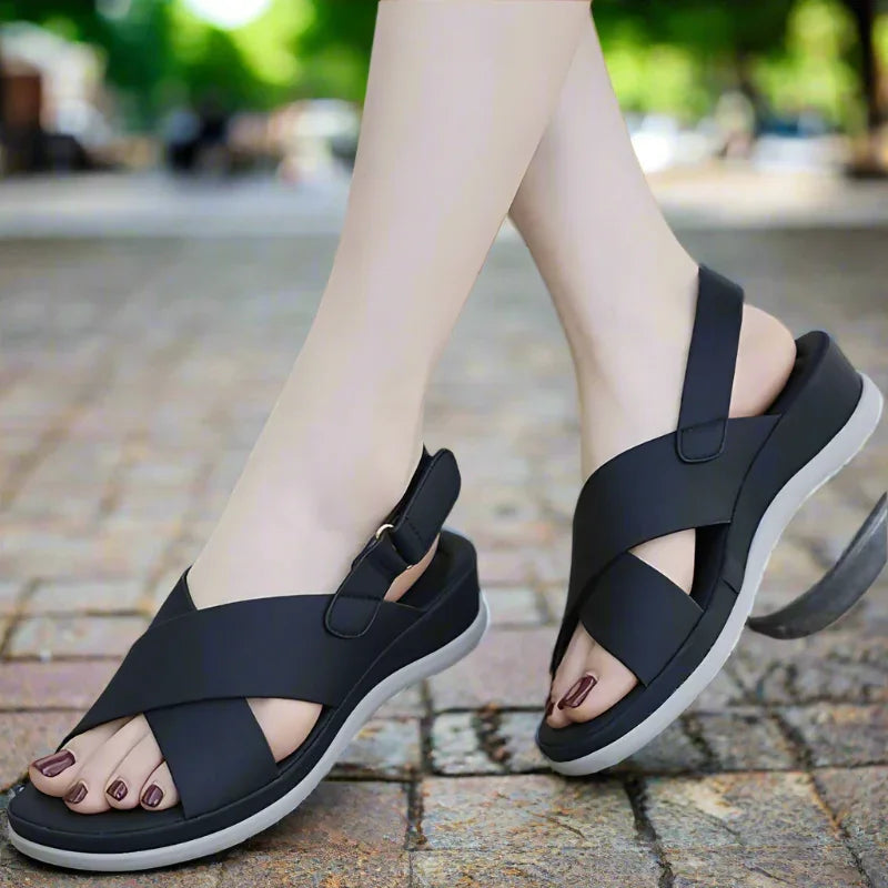 Anatomical Comfort Sandals – Soft Footbed Support for Bunions