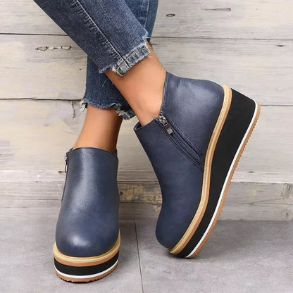 Stylish Orthopedic Platform Shoes for All-Day Comfort