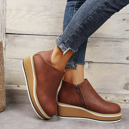 Stylish Orthopedic Platform Shoes for All-Day Comfort
