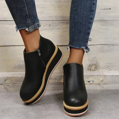 Stylish Orthopedic Platform Shoes for All-Day Comfort