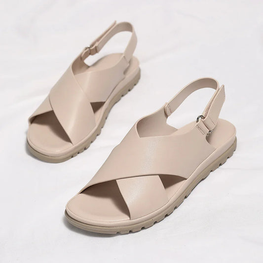 Soft Crossovers Sandals for Bunions