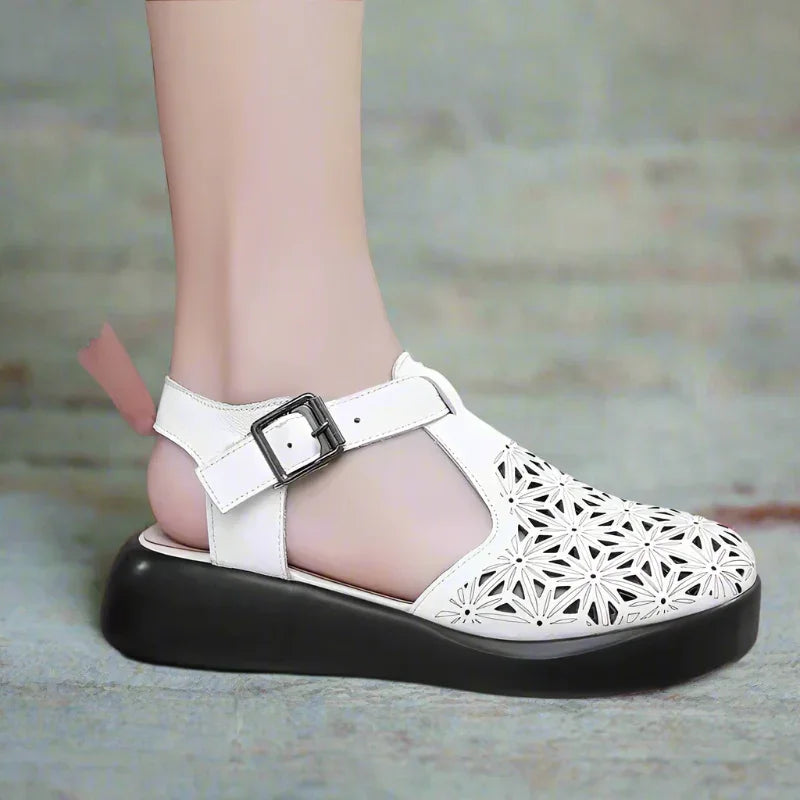 Platform Wedge Sandals with Thick Soles