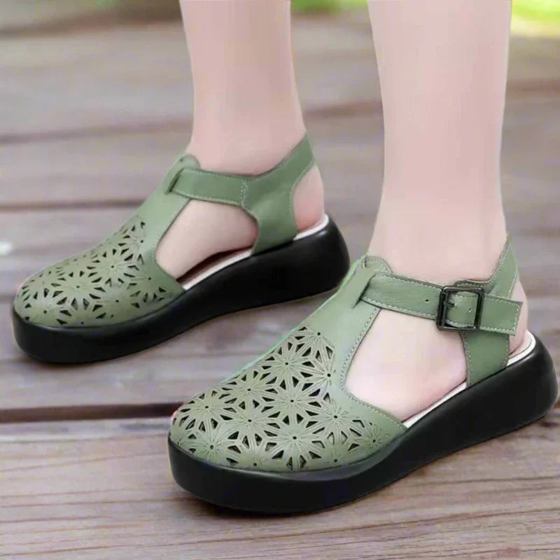 Platform Wedge Sandals with Thick Soles